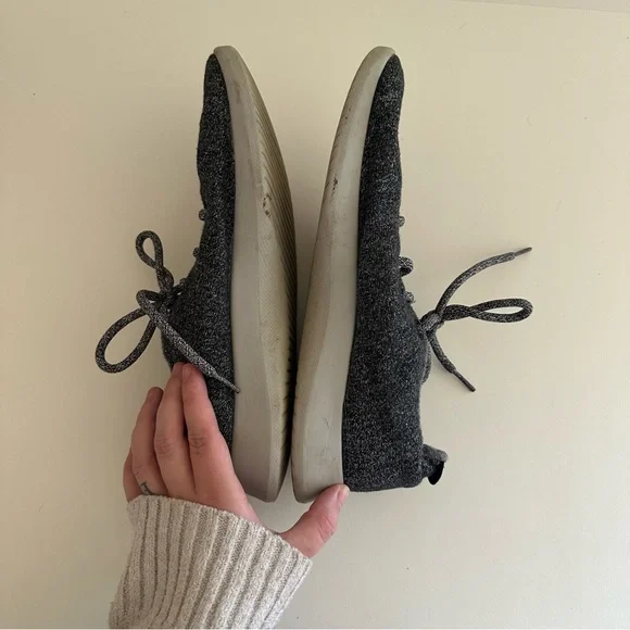 Allbirds Dark Grey Wool Runners Sneaker - Picture 9 of 10